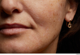  HD Face skin Alicia Dengra cheek lips mouth nose pores skin texture 0003.jpg